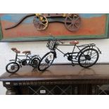 2 model bicycles