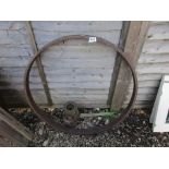 Wagon wheel rim & capston