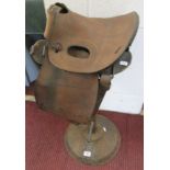 Unusual saddle stool