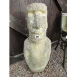 Stone statue - Easter Island theme