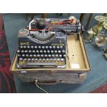 Rheinmetall typewriter in original case