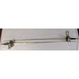 2 Fencing swords