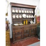 Large oak dresser