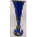 Silver inlay 'Rosenthal' Art Deco vase