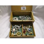 Jewellery box & contents