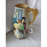 Burleigh Ware jug - 'Sally in our Alley'