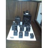 Set of 9 weights