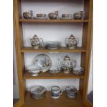 Oriental china tea set