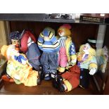 Collection of clowns