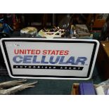 American advertising sign - 'United States Cellular'