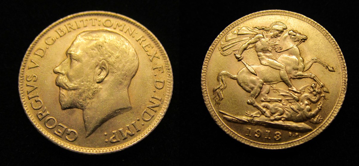 Gold Sovereign 1913 (George V)