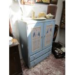 Painted cupboard