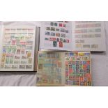 Stamps - 3 stock books mint & used Commonwealth