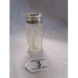 Silver mounted scent bottle
