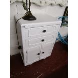 Small painted cupboard