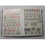 Stamps - Large stockbook (30 page) of all World stamps including China, France & Germany - Mint &