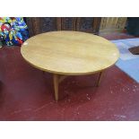 Gordon Russell coffee table with makers label