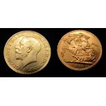 Gold Sovereign 1913 (George V)