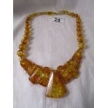 Amber necklace