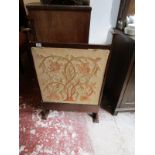 Arts & Crafts fire screen