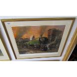 Terence Cuneo L/E signed print - 'Winston Churchill'