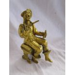 Brass Ormolu figure of artist