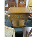 Small Old Charm oak occasional table