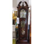 Decorative Grandfather clock by Howard Miller - in good working order