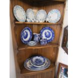 Collection of various china to include blue & white, Delft etc