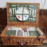 Fitted picnic hamper - as new