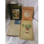 4 Old books by classical authors to include Lewis Carroll
