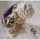 Royal Crown Derby paperweight - Bulldog