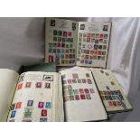 Stamps - 5 GB, Commonwealth & World albums - Many GV onwards