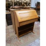 Golden oak bureau