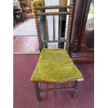 Early bobbin chair