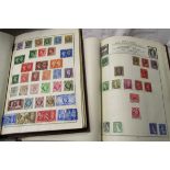 Stamps - 2 well filled Amhurst albums - GB, Commonwealth & World, mint & used