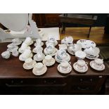 Collection of china to include Royal Albert