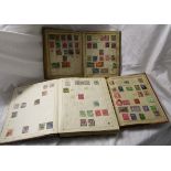 Stamps - 3 early 1920's albums, QV onwards