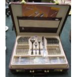 Cased canteen of cutlery - as new
