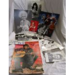Collection of autographs to include Barbara Windsor, Roger Whittaker, Max Boyce & many others