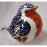 Royal Crown Derby paperweight - Robin