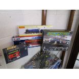New Hornby engine (R3410), 2 L/E boxed Scalextric sets & boxed Corgi lorry