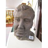 Terracotta bust of gent