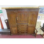 Fine Victorian mahogany compactum