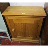 Small pine cupboard