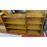 2 bookcases