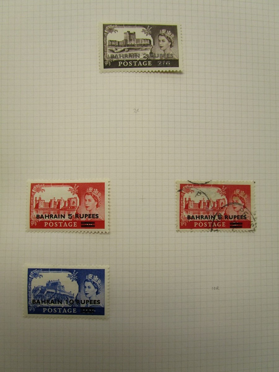 Stamps - 2 British Postal Agencies & British Forces Overseas Albums, QV to QEII - Image 17 of 17