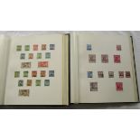 Stamps - 2 British Postal Agencies & British Forces Overseas Albums, QV to QEII