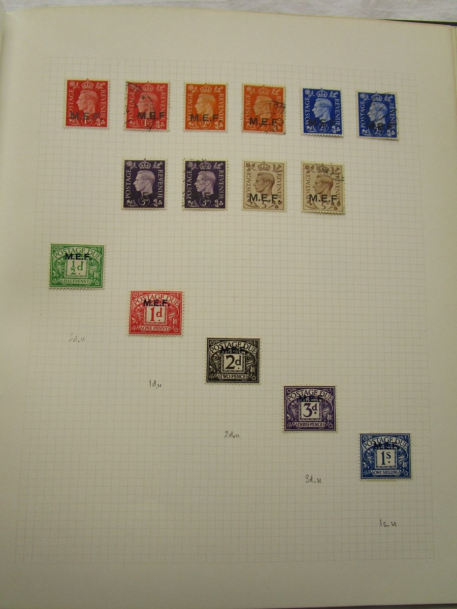 Stamps - 2 British Postal Agencies & British Forces Overseas Albums, QV to QEII - Image 3 of 17