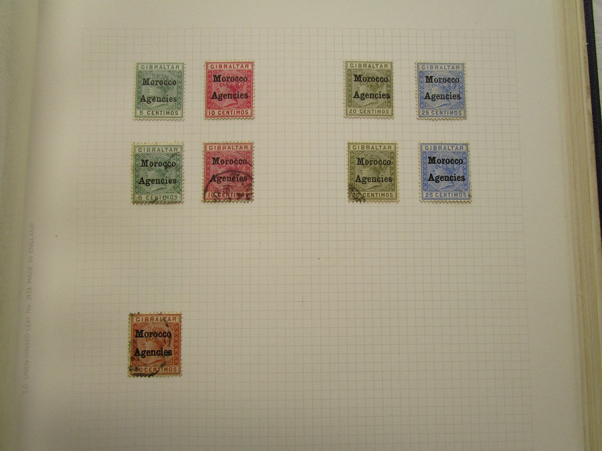 Stamps - 2 British Postal Agencies & British Forces Overseas Albums, QV to QEII - Image 4 of 17